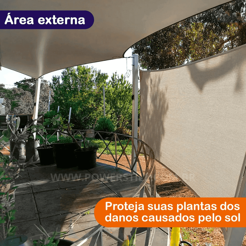 Toldo de Sombreamento Portátil para Área Externa